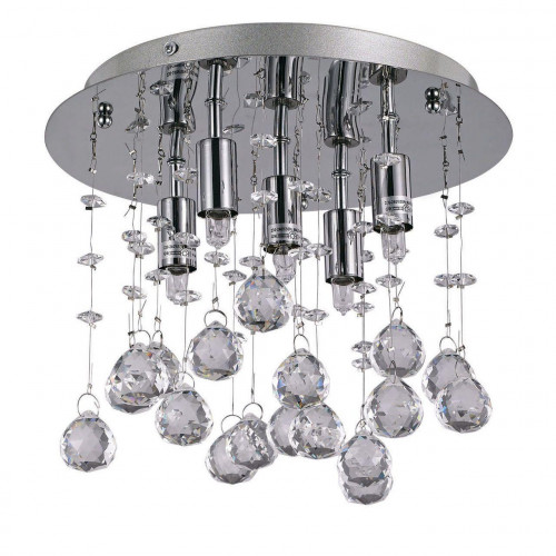 потолочный светильник ideal lux moonlight pl5 cromo в Энгельсе