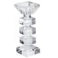 подсвечник хрустальный квадратный вавилон vavilon, 17 см в Энгельсе