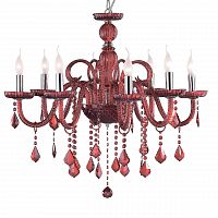 подвесная люстра ideal lux giudecca sp8 rosso в Энгельсе