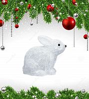 фигурка светодиодная «кролик» 24x27см (09561) uld-m2724-032/sta в Энгельсе