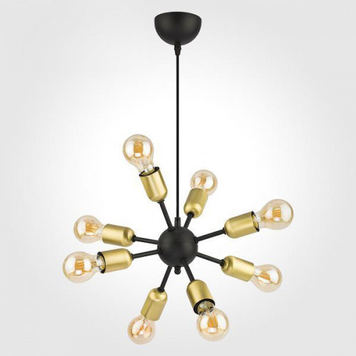 подвесная люстра tk lighting 1468 estrella black в Энгельсе
