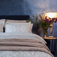комплект постельного белья decoflux сатин евро victoria ivory в Энгельсе