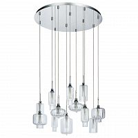 дизайнерская подвесная люстра spot light larissa 1891228 хром в Энгельсе