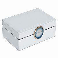 шкатулка для украшений белая 20x7,5x14 см в Энгельсе
