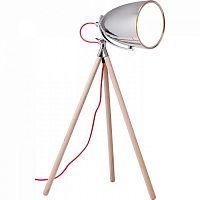 лампа настольная chromatic tripod на деревянном штативе в Энгельсе