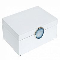 шкатулка для украшений белая 28x10x20 см в Энгельсе