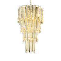 люстра gigi 13 gold от delight collection прозрачная/золото в Энгельсе
