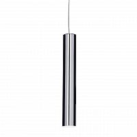 подвесной светодиодный светильник ideal lux ultrathin sp1 small round cromo в Энгельсе