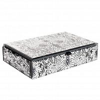 шкатулка для украшений кобра серая 23x15x5 см в Энгельсе