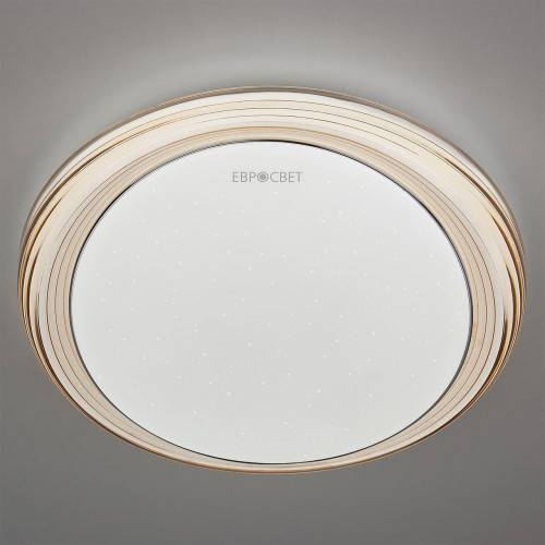 потолочный светодиодный светильник eurosvet universal 40007/1 led кофе в Энгельсе