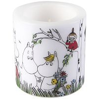 свеча большая moomin счастливое семейство, 8 см в Энгельсе