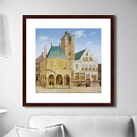 картина: the old town hall of amsterdam, 1657г. в Энгельсе