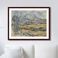 картина: montagne sainte-victoire, 1890г. в Энгельсе