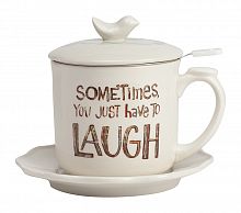 чайный набор sometimes you just have to laugh в Энгельсе