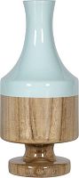 ваза настольная rustic chic blue wood в Энгельсе