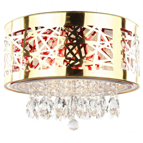 люстра nicolette золото, прозрачная в Энгельсе