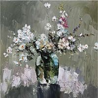 картина маслом красивые цветы fiori в Энгельсе