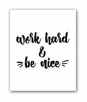постер be nice а3 в Энгельсе