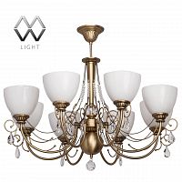 подвесная люстра mw-light фелиция 347016608 белая в Энгельсе