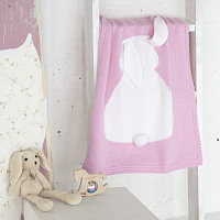 плед розовый зайка большой в Энгельсе