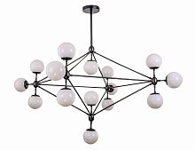 люстра modo 15 black+white черная, белые плафоны в Энгельсе