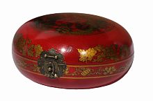 декоративная шкатулка gudong красная в Энгельсе