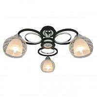 потолочная люстра arte lamp ginevra a1604pl-3bk в Энгельсе