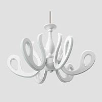 потолочная светодиодная люстра ambrella light orbital classic fk81/6 wh 292w d640 белая в Энгельсе