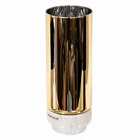 стеклянная ваза золотая 10x22 см в Энгельсе