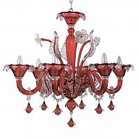 подвесная люстра ideal lux ca vendramin sp6 rosso в Энгельсе