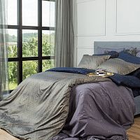 комплект постельного белья decoflux сатин евро twist dark в Энгельсе