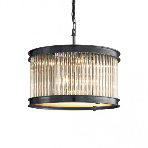 люстра essex crystal 45 черное основание, прозрачное стекло в Энгельсе