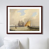 картина: the sailboat, 1829г. в Энгельсе
