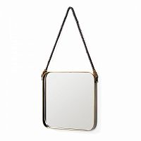 зеркало на ремне квадратное бежевое со скругленными углами step от la forma (ex julia grup) в Энгельсе