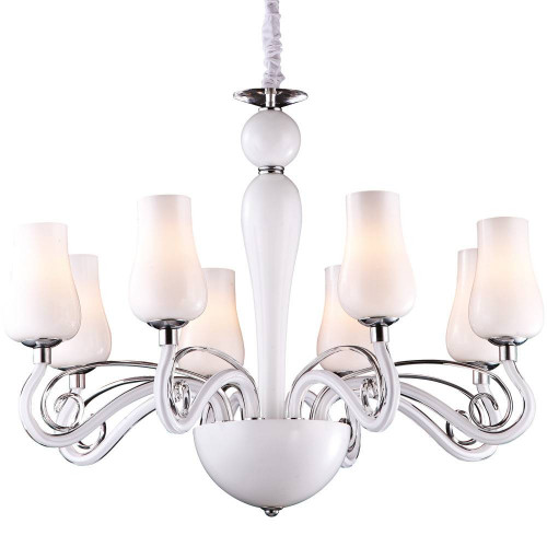 подвесная люстра arte lamp biancaneve a8110lm-8wh в Энгельсе