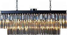 люстра odeon l110 black&glass чёрная, прозрачная в Энгельсе