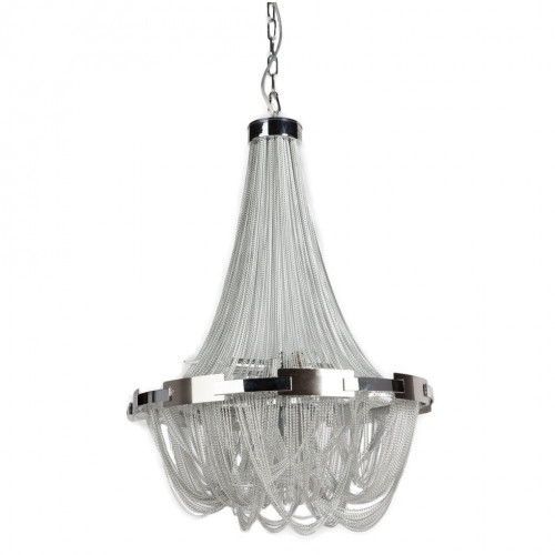 люстра firenzo серебро, прозрачная в Энгельсе