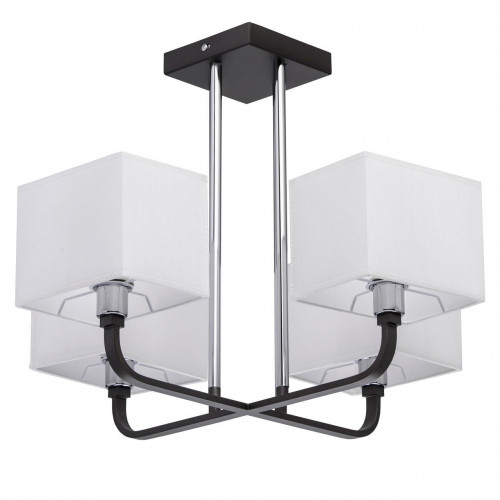 потолочная люстра mw-light прато 5 101011904 белая в Энгельсе