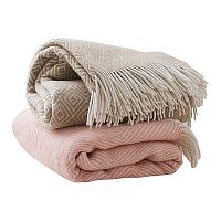 розовый шерстяной плед в Энгельсе