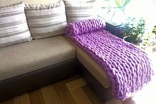 плед нежность фиолетовый большой в Энгельсе