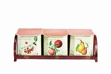 набор емкостей для хранения на подставке fruits в Энгельсе